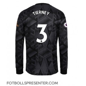 Arsenal Kieran Tierney #3 Borta Matchtröja 2022-23 Långärmad